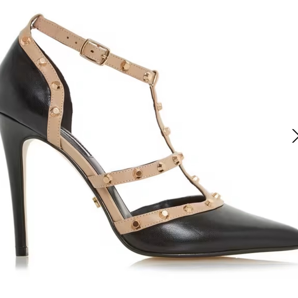 Dune London Daenerys Studded High Heel Court Shoe Size EU 39 US 8/8.5